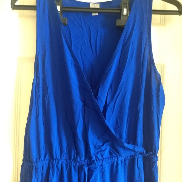 Tristan beautiful cobalt royal blue maxi sleeveless dress NWOT - Picture 4 of 10